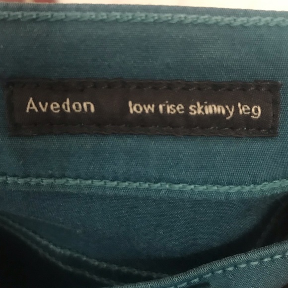 CITIZEN OF HUMANITY Avedon low rise skinny leg pants, green, size 27 - Picture 13 of 14